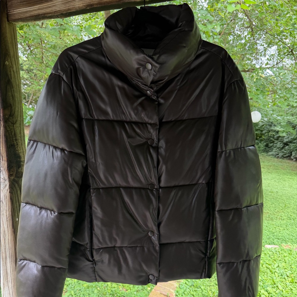 Zara Faux Leather Jacket